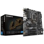 Gigabyte B760 DS3H AX DDR4 Motherboard - Supports Intel Core 14th CPUs  8+2+1 Phases Digital VRM  up to 5333MHz DDR4 (OC)  2xPCIe 4.0 M.2  Wi-Fi 6E  GbE LAN  USB 3.2 Gen 2