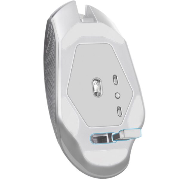 MOUSE DEFENDER GM-514 GLORY OPTIC RF RGB 3200dpi 7P WHITE - imagine 4