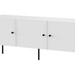 Cama RTV 3D cabinet PALAZZO BIS 151x40x60 white matt