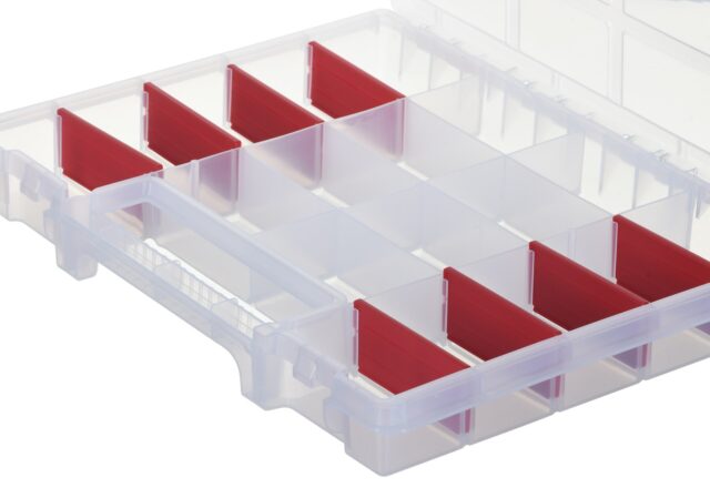 Toolbox KETER Stack'N'Roll (17210831/253380) with 3 organizers Black - imagine 4