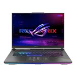 ASUS ROG Strix G16 G614PR-R9161W AMD Ryzen™ 9 8940HX Laptop 40.6 cm (16 ) WUXGA 16 GB DDR5-SDRAM 1 TB SSD NVIDIA GeForce RTX 5070 Ti Wi-Fi 6E (802.11ax) Windows 11 Home Black  Grey