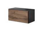 Cama full storage cabinet ROCO RO3 75/37/39 antracite/wotan oak