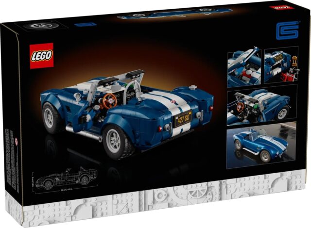 LEGO ICONS 10357 Shelby Cobra 427 S/C - imagine 2