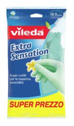 Gloves Vileda Extra Sensation  M