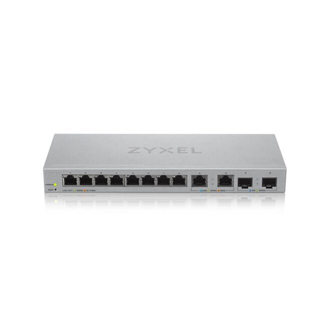 Zyxel XGS1210-12-ZZ0102F network switch Managed Gigabit Ethernet (10/100/1000) Grey - imagine 5