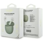 TWS Earphones Guess Gold Line Triangle khaki - imagine 6