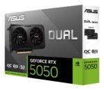 ASUS Dual NVIDIA GeForce RTX 5050 8 GB OC graphics card - imagine 9