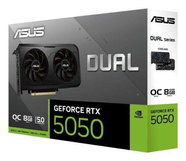 ASUS Dual NVIDIA GeForce RTX 5050 8 GB OC graphics card - imagine 9