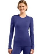 Odlo BL TOP crew neck l/s MERINO 200 long-sleeved thermal underwear  size S  blue