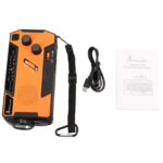 EXTRALINK RADIO AWARYJNE SOLARNE Z KORBKĄ DYNAMO POWERBANK 4000MAH Z LATARKĄ SOS SR-4000 - imagine 10