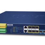 PLANET L3 2-Port 100/1000T + 2-Port Managed 1U Blue