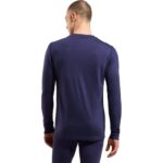 Odlo BL TOP crew neck l/s MERINO 200 long-sleeved thermal underwear  size M  blue - imagine 2