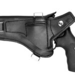 Leather holster for Zoraki K6L revolver with  4 5  barrel