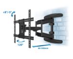 Esperanza ERW021 CRONOS 2.16 m (85 ) TV mount Black - imagine 3