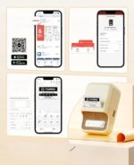 Niimbot B21 S Label Printer  white - imagine 4