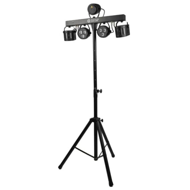 LIGHT4ME Belka LED Par Derby Laser - lighting kit - imagine 9