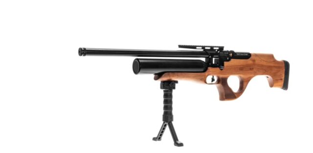 Air rifle Kral Puncher Knight Nemesis PCP Wood 4.5/ 5.5 mm EKP - imagine 3
