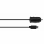 Car charger. Xqisit 2.4A USB-C 2.0 black 29288 - imagine 2