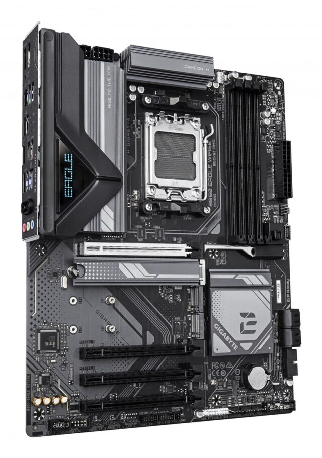 GIGABYTE B850 EAGLE WIFI6E Motherboard - AMD Ryzen 9000 Series CPUs  8+2+2 Phases Digital VRM  up to 8200MHz DDR5 (OC)  1xPCIe 5.0 + 2xPCIe 4.0 M.2  GbE LAN  WIFI 6E  USB 3.2 Gen 2 - imagine 4