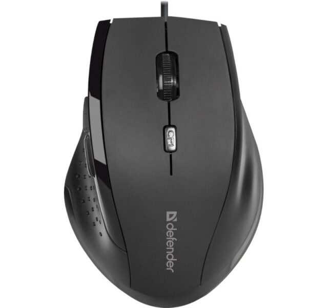 MOUSE DEFENDER ACCURA MM-362 CZARNA OPTICAL 1600DPI 6P - imagine 2