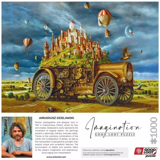 Puzzle Good Loot Imagination - Arkadiusz Dzielawski: Big Move 1000 pc(s) - imagine 4