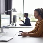 HP Poly EncorePro 520 Binaural Headset +Quick Disconnect