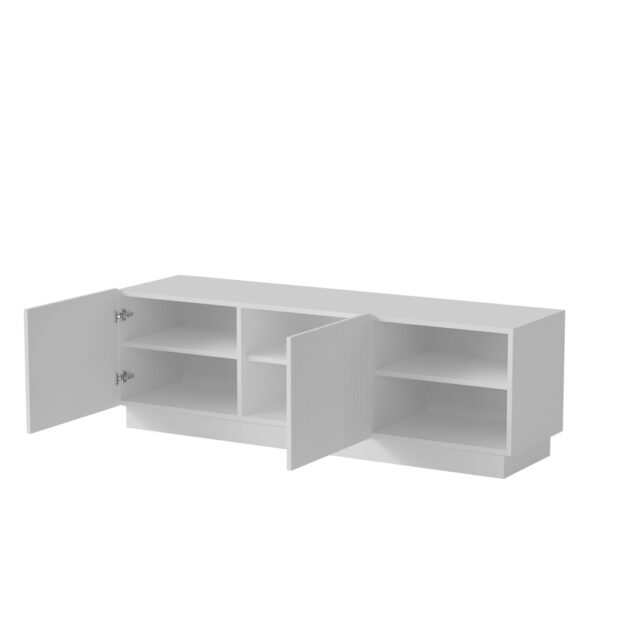 Cama LIVERTI TV cabinet 150x42x48 white - imagine 2