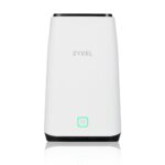 Zyxel FWA510 wireless router Multi-Gigabit Ethernet Tri-band (2.4 GHz / 5 GHz / 5 GHz) 5G Black  White - imagine 3