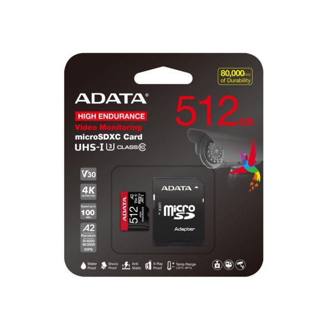 ADATA High Endurance 512 GB MicroSDXC UHS-I Class 10 - imagine 7