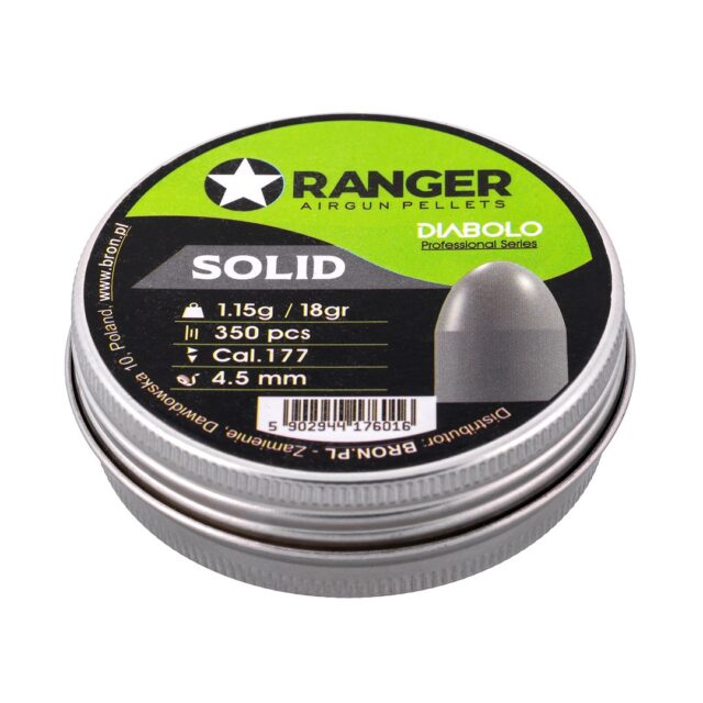 4.5 mm RANGER Diabolo Professional Solid semi-round shot 350 rounds. 1 15 g - imagine 5