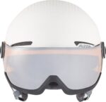 WINTER HELMET ALPINA ARBER VISOR Q-LITE WHITE MATT 54-58 - imagine 3
