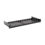 Tripp Lite SRSHELF2P1USHRT SmartRack Cantilever Fixed Steel Rack Shelf - 1U  Vented  7 in. (17.8 cm) Deep  Holds up to 40 lb. (18 kg) - imagine 2