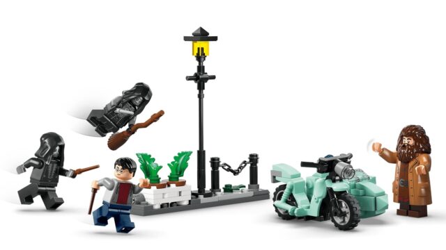 LEGO Harry Potter 76459 Harry Potter i Hagrid na Privet Drive - imagine 5