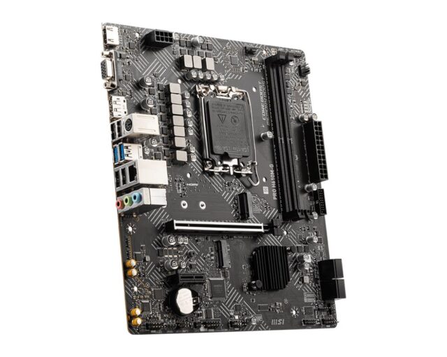 MSI PRO H610M-G motherboard Intel H610 LGA 1700 micro ATX - imagine 4