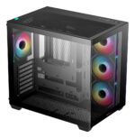 DeepCool CG530 4F Midi Tower Black - imagine 2