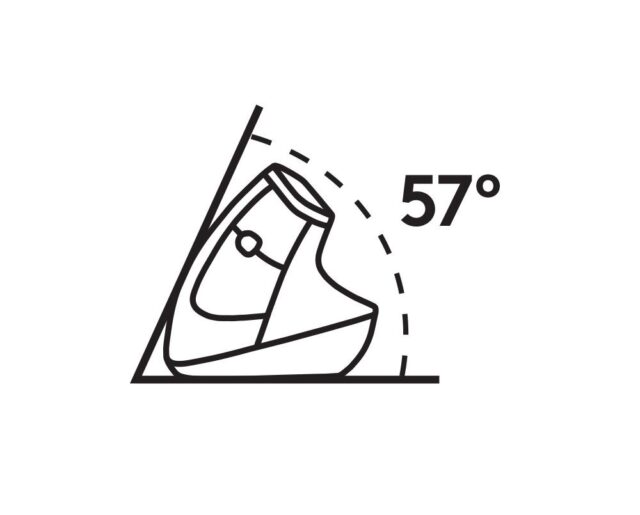 Logitech MX Vertical Advanced Ergonimic mouse RF Wireless+Bluetooth Optical 4000 DPI Right-hand - imagine 8