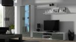 Cama TV stand SOHO 180 white/grey gloss - imagine 4