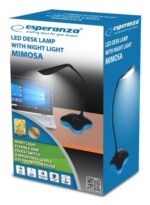 Esperanza ELD105K table lamp 3 W LED Black - imagine 4