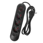 MACLEAN POWER STRIP  3-SOCKET EXTENSION MCE394 B - imagine 4