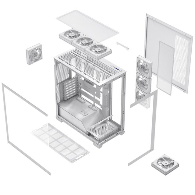 MODECOM VOLCANO STELLAR PLUS ARGB MIDI 8F WHITE - imagine 12