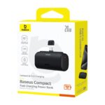Baseus Compact P10068306113-00 Lithium-ion power bank 5000 mAh Black - imagine 7