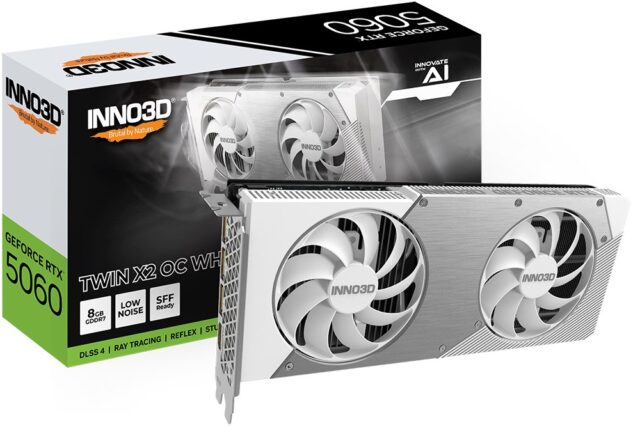 INNO3D GeForce RTX 5060 Twin X2 OC NVIDIA 8 GB GDDR7 - imagine 3
