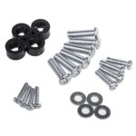 Maclean MC-450 Universal TV Stand for TV Cabinet max. 40kg  max. VESA 400x400 32-65  Tempered Glass Base 3-Level Height Adjustment - imagine 8