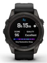 Garmin fenix 7S Pro 3.05 cm (1.2 ) MIP 42 mm Digital 240 x 240 pixels Touchscreen Black Wi-Fi GPS (satellite) - imagine 10
