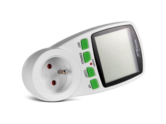 Greenblue GB202 wattmeter White 0 - 9999 W Built-in display LCD - imagine 6