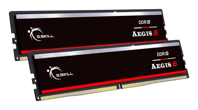 G.Skill Aegis 5 F5-6000J3636F32GX2-IS memory module 64 GB 2 x 32 GB DDR5 6000 MHz - imagine 3