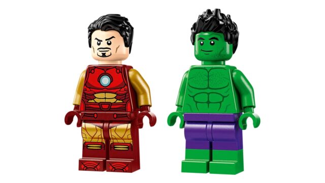 LEGO MARVEL 76287 Iron Man with Bike and The Hulk - imagine 5