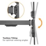 Techly ICA-PLB 490 TV mount 2.03 m (80 ) Black - imagine 13