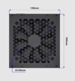 Gembird CCC-PSUGOLD-1000W Power supply unit Fornax Power 1000W active PFC 12cm fan 80+Gold - imagine 11