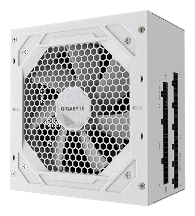 GIGABYTE UD750GM PG5 V2 ICE Power Supply Unit- PCIe Gen 5.1  80 PLUS Gold  Fully Modular Design  120mm Fan  ATX 3.1 compatible  EU Plug - imagine 2
